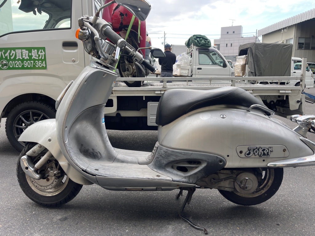 買取】藤枝市 HONDA ジョーカー50 実動 - 原付バイク廃車、5000円買取