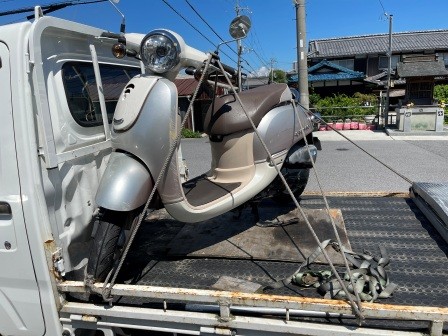 ホンダ ジョルノ(Fi)AF70 実働中古美車 低走行車 バッテリーフル充電